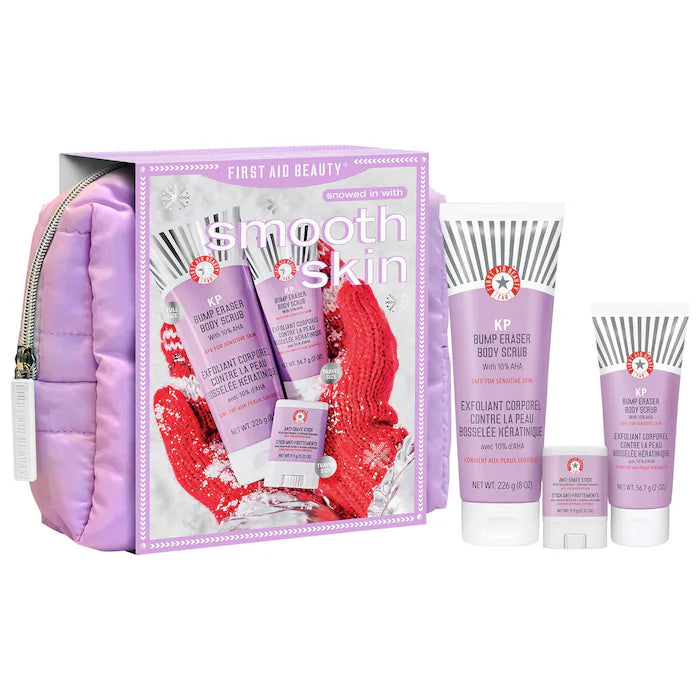 Pre orden - Snowed In with Smooth Skin - Body Holiday Gift Set and Travel Bag