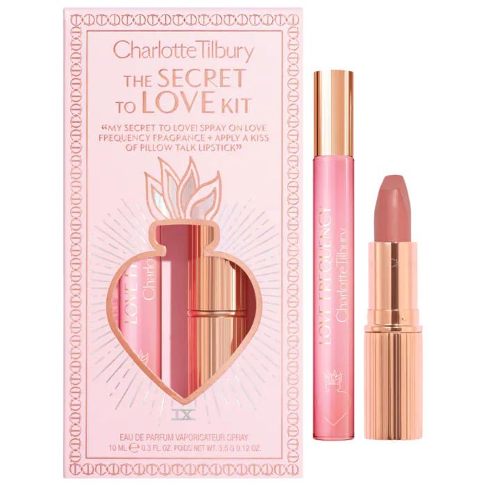Pre orden - The Secret to Love Perfume and Lipstick Set