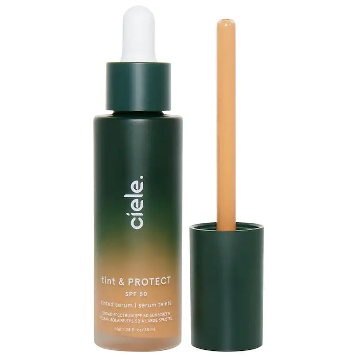 Pre orden - Tint & PROTECT medium coverage serum foundation with SPF 50+