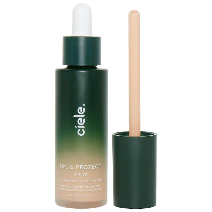 Pre orden - Tint & PROTECT medium coverage serum foundation with SPF 50+