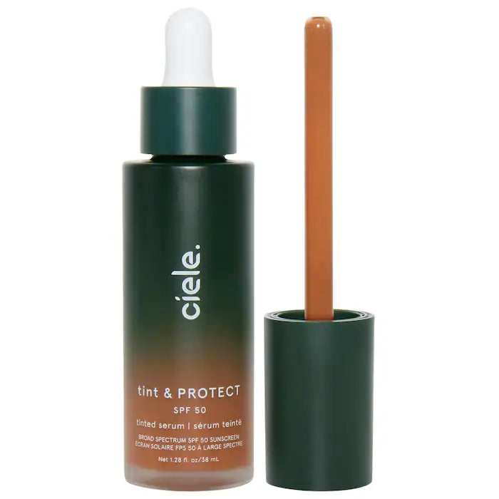 Pre orden - Tint & PROTECT medium coverage serum foundation with SPF 50+