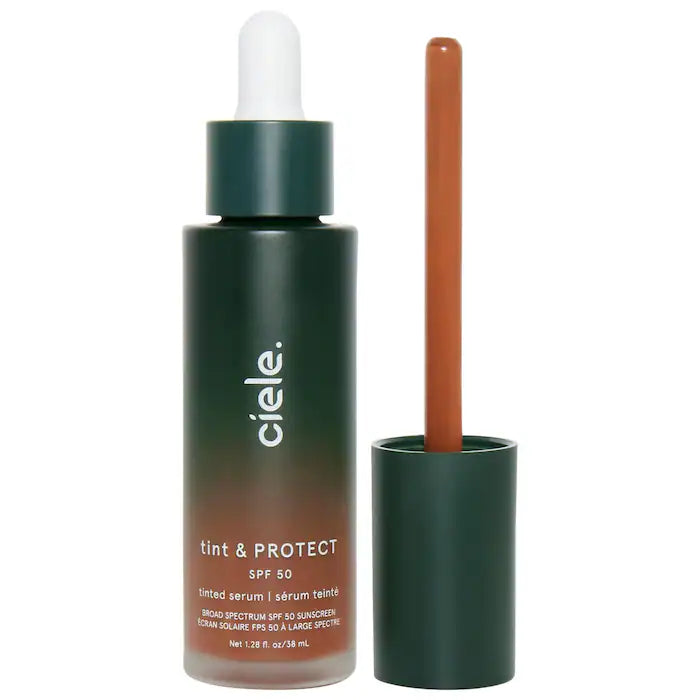 Pre orden - Tint & PROTECT medium coverage serum foundation with SPF 50+