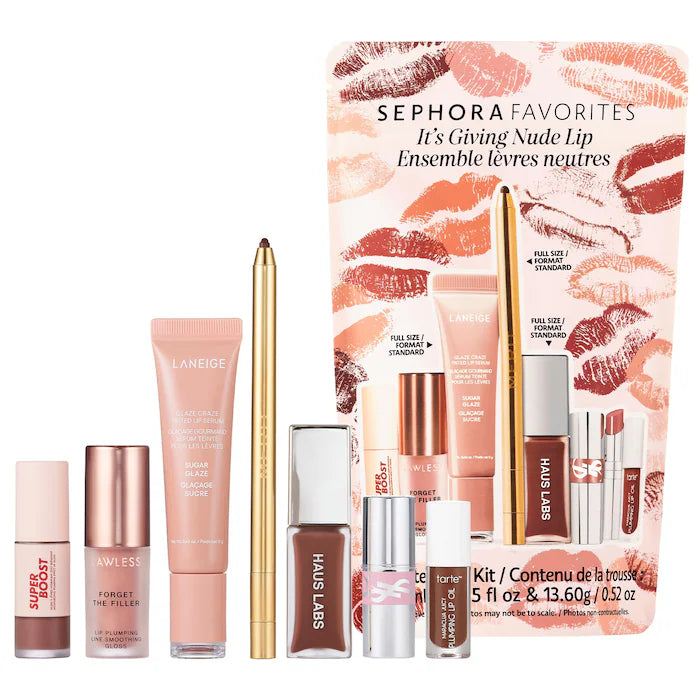 Pre orden - It's Giving Nude Lip Makeup Value Set