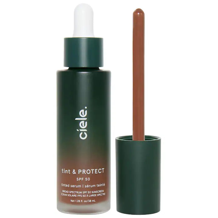 Pre orden - Tint & PROTECT medium coverage serum foundation with SPF 50+