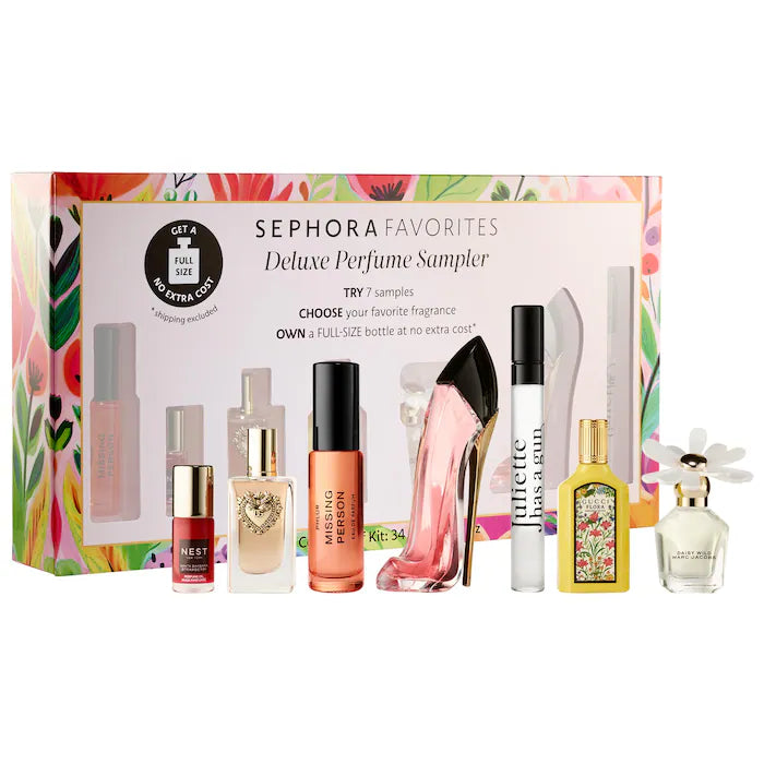 Pre orden - Mini Deluxe Perfume Sampler Set with Redeemable Voucher