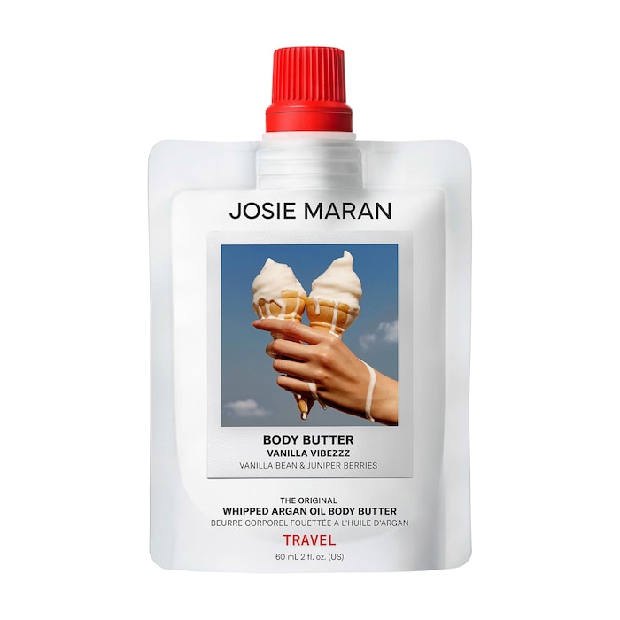 Pre orden - Mini Vanilla Vibezzz - Whipped Argan Oil Refillable Firming Body Butter