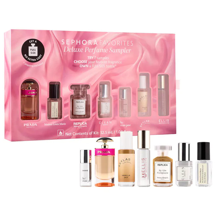 Pre orden - Scent the Look Deluxe Perfume Sampler with Redeemable Voucher