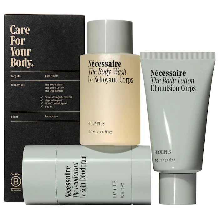 Pre orden - Eucalyptus Body Essentials Set - Trial + Travel
