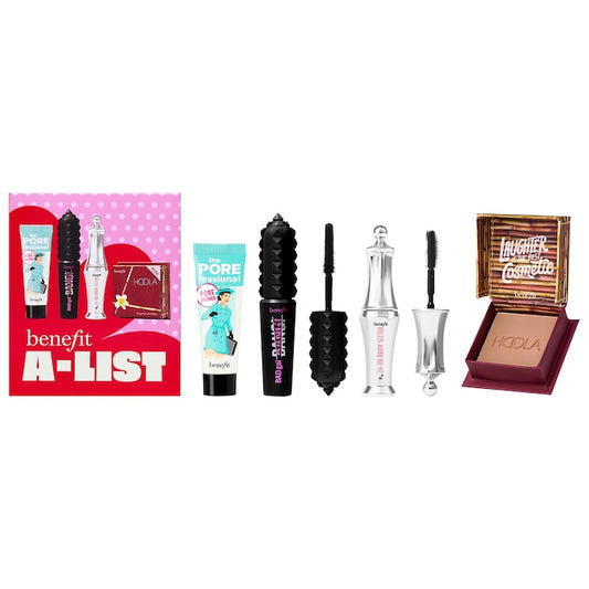 Pre Orden - A-List Bestsellers Mini Mascara, Brow Gel, Bronzer, & Primer Set