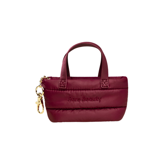 Pre orden - Mini Puffy Tote Keychain Merlot