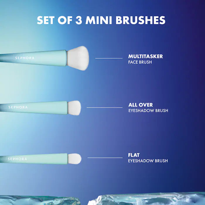 Pre orden - Mini To-Go Face & Eye Brush Set