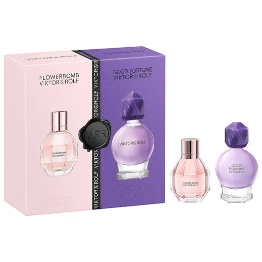 Pre orden - Mini Good Fortune & Flowerbomb Perfume Set