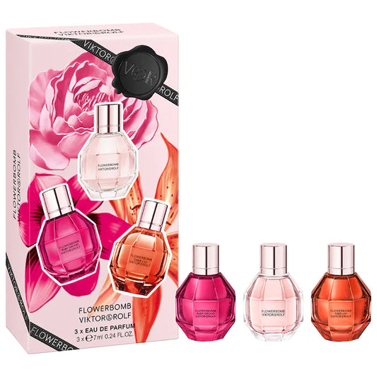 Pre orden - Mini Flowerbomb Perfume Trio Set