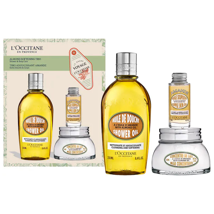 Pre orden - Almond Softening & Moisturizing Holiday Trio