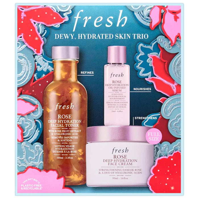 Pre orden - Dewy & Hydrated Skin Trio Skincare Set