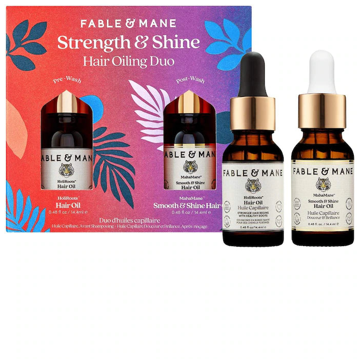 Pre orden - Mini Strength & Shine Hair Oiling Duo