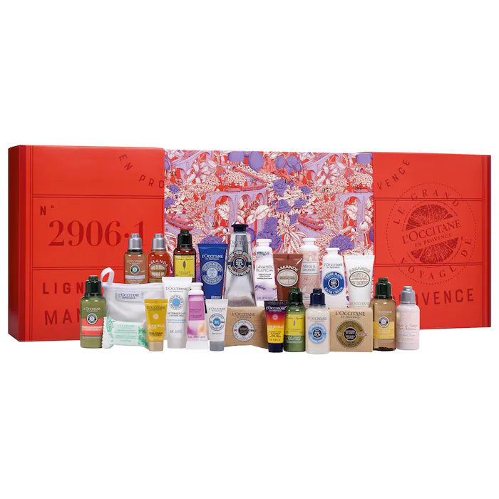 Pre orden - 2024 L'Occitane 24 Days Of Beauty Advent Calendar