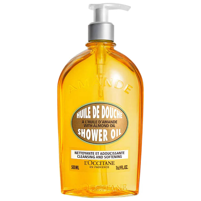 Pre orden -Cleansing And Softening Refillable Shower Oil With Almond Oil