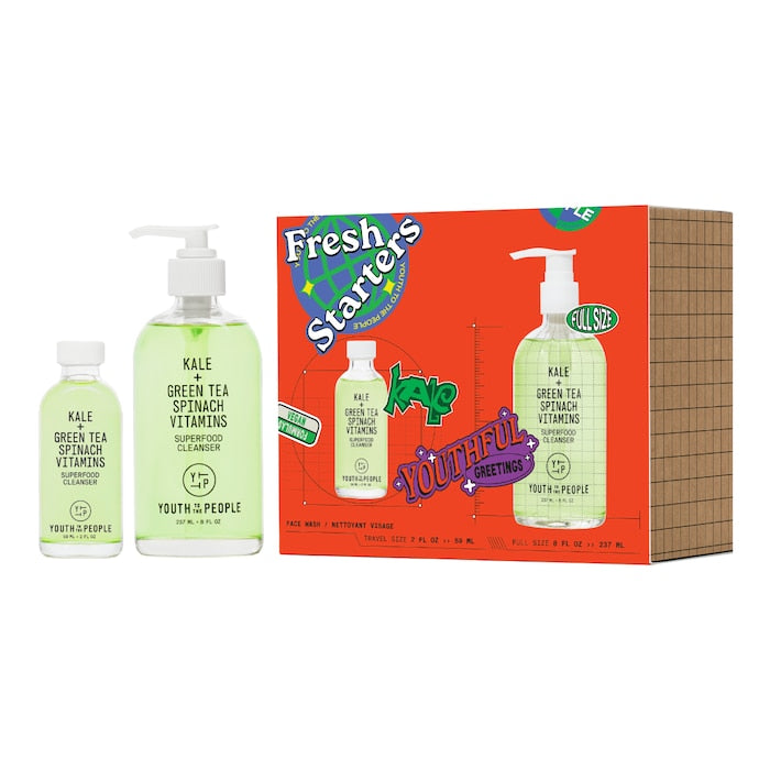 Pre orden - Fresh Starters Superfood Cleanser Home & Away Set