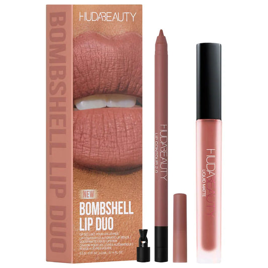 Pre Orden - Bombshell Lip Liner and Liquid Lipstick Set