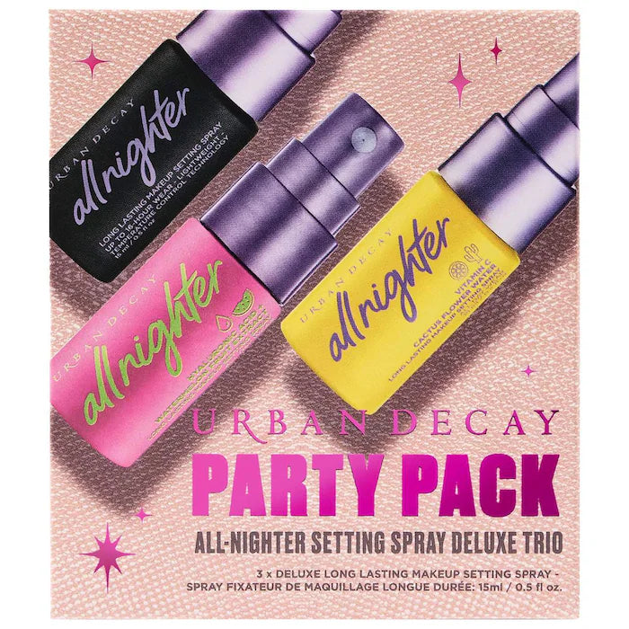 Pre orden - Mini Party Pack All Nighter Setting Spray Trio - Holiday Makeup Set