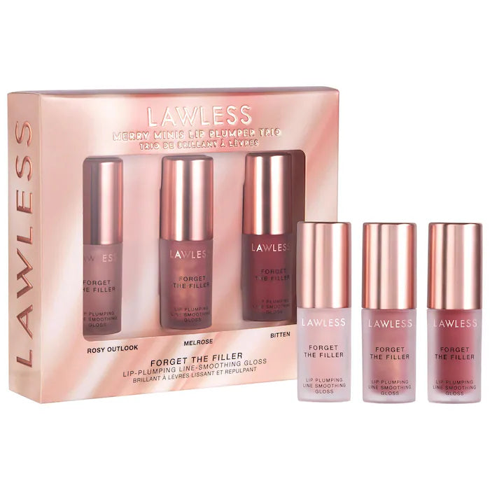 Pre orden - Merry Minis Lip Plumper Gloss Trio Set