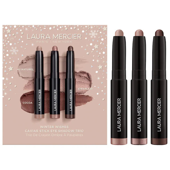 Pre orden - Winter Wishes Mini Caviar Stick Eye Shadow Trio