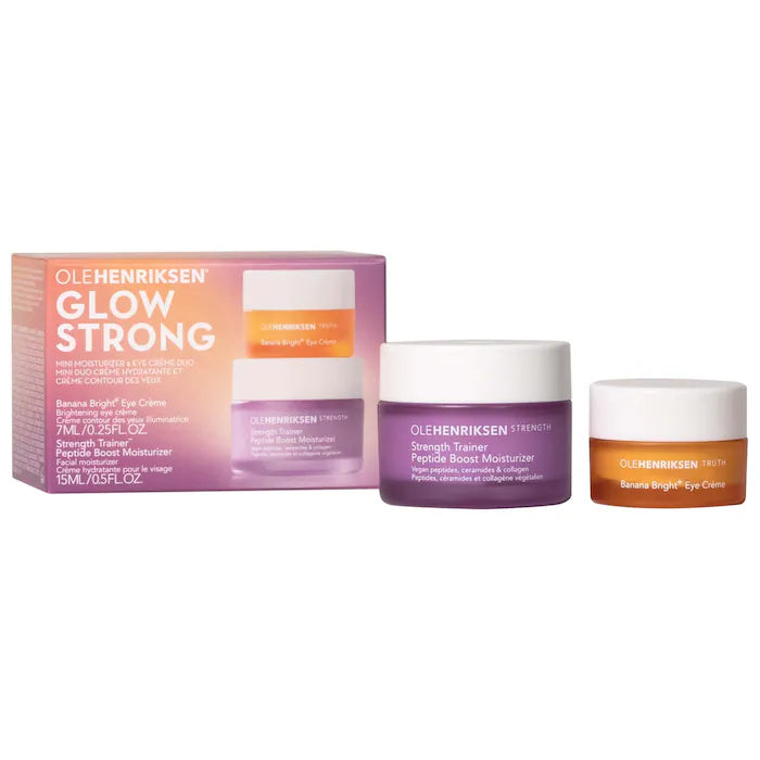 Pre Orden - Glow Strong Mini Moisturizer + Eye Cream Duo