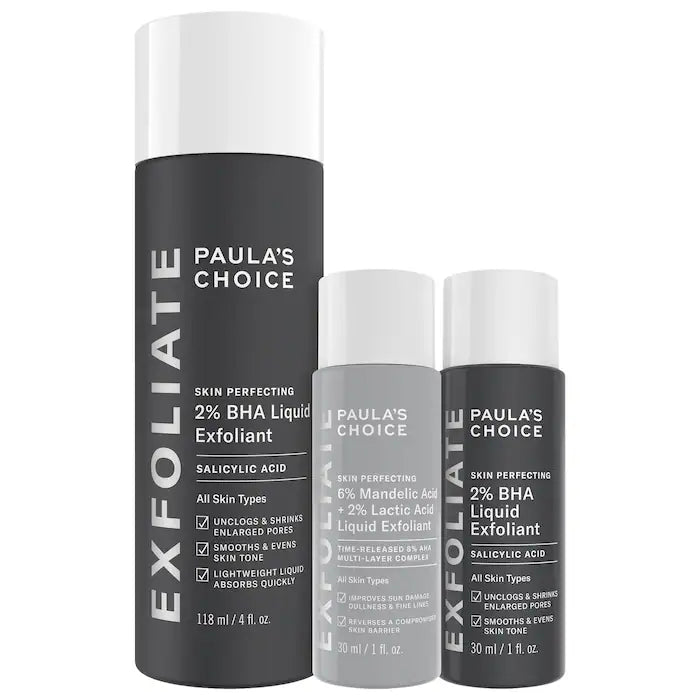 Pre Orden - Expert Exfoliation Kit with 2% BHA + 6% Mandelic Acid AHA