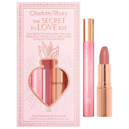 Pre orden - The Secret to Love Perfume and Lipstick Set