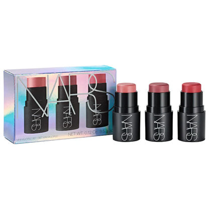 Pre orden - Mini Multiple Soft Blur Blush Stick Set for Cheeks, Eyes, and Lips