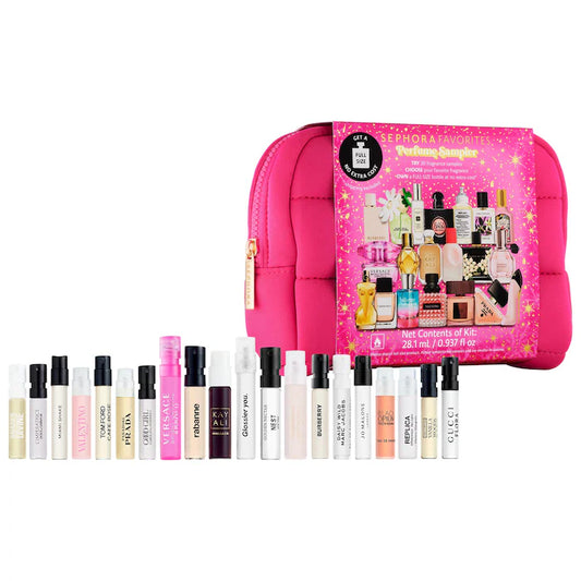 Pre orden - Holiday Perfume Sampler Set w/ Redeemable Voucher