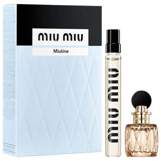 Pre orden - Mini Miutine Eau De Parfum Perfume Duo Gift Set