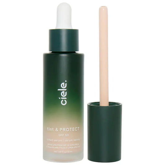 Pre orden - Tint & PROTECT medium coverage serum foundation with SPF 50+