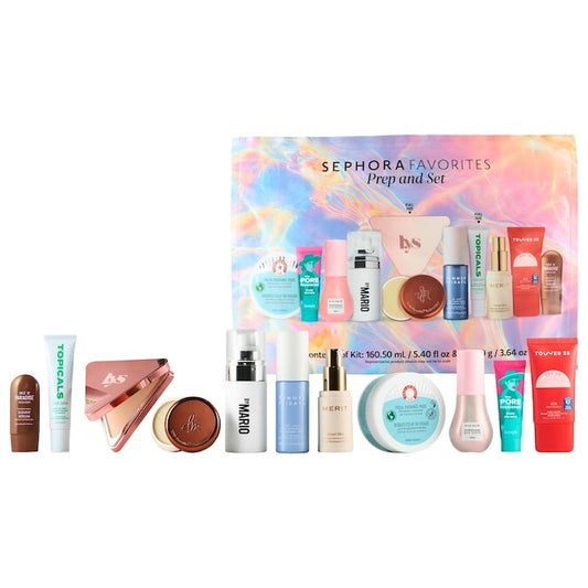 Pre orden - Prep & Set Makeup and Skincare Value Set