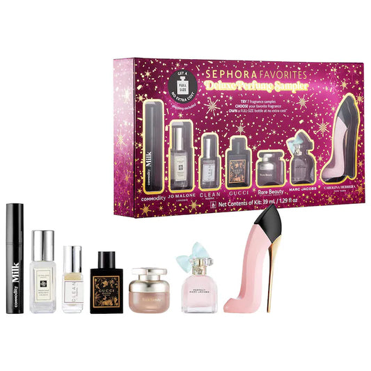 Pre orden - Holiday Deluxe Perfume Sampler Set w/ Redeemable Voucher