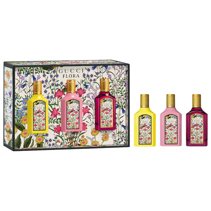 Pre orden - Mini Flora Gorgeous Collection Perfume Sampler Gift Set