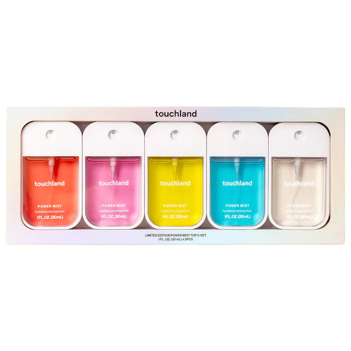 Pre orden - Limited Edition Power Mist Hydrating Hand Sanitizer Top 5-Set