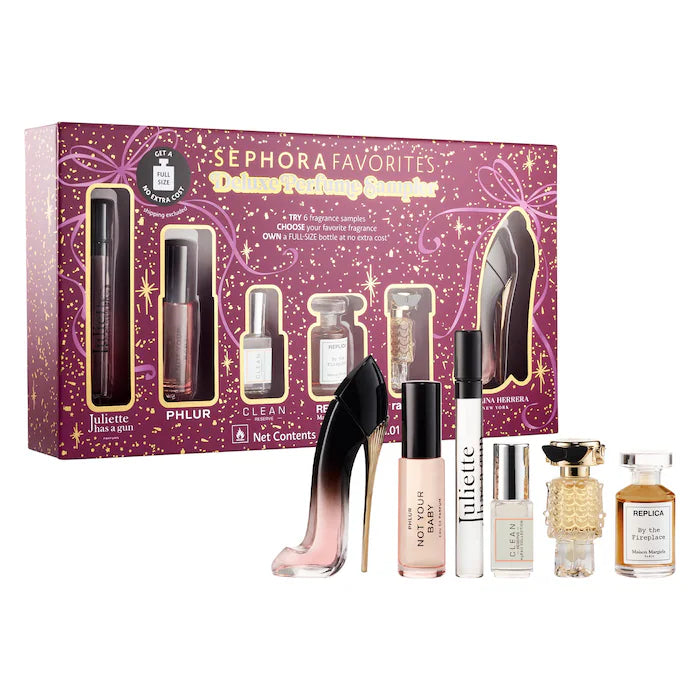 Pre orden - Deluxe Mini Perfume Sampler Set with Redeemable Voucher