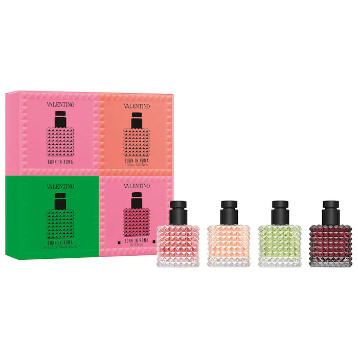 Pre orden - Mini Donna Born in Roma Fragrance Discovery Set