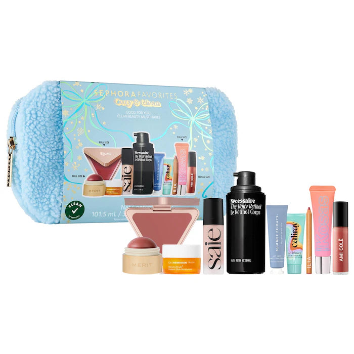 Pre orden - Cozy and Clean Makeup and Skincare Set