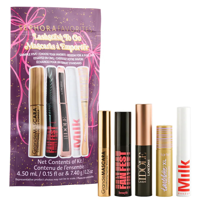 Pre orden - Holiday Lashstash to Go Mini Mascara Set with Redeemable Voucher