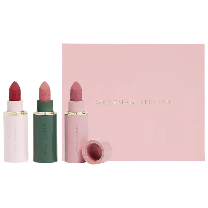 Pre orden - Lip Suede Hydrating Matte Lipstick Trio