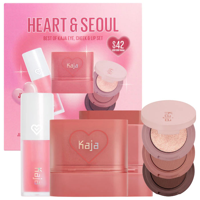 Pre orden - Heart & Seoul Eye, Cheek and Lip Set